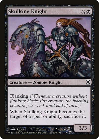 Skulking Knight 130 Time Spiral Magic card