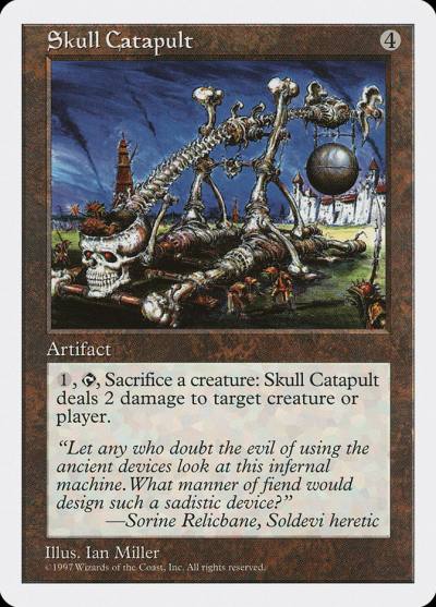 Skull Catapult 5ED-399 Fifth Edition Magic card