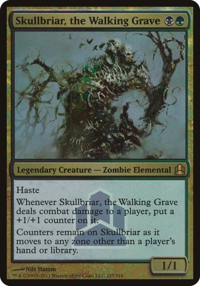 Skullbriar, the Walking Grave PCMD-227 Commander 2011 Launch Party Magic card