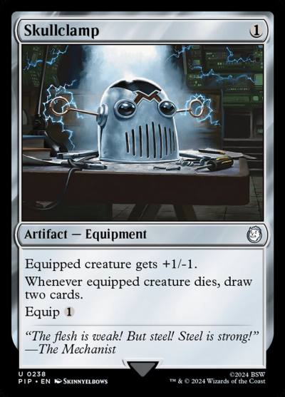 Skullclamp PIP-238 Fallout Magic card