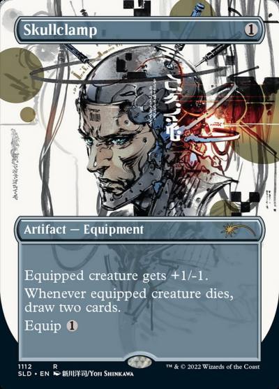 Skullclamp SLD-1112 Secret Lair Drop Magic card