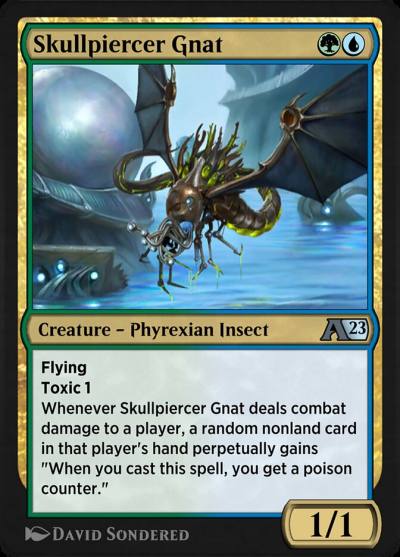 Skullpiercer Gnat YONE-28 Alchemy: Phyrexia Magic card