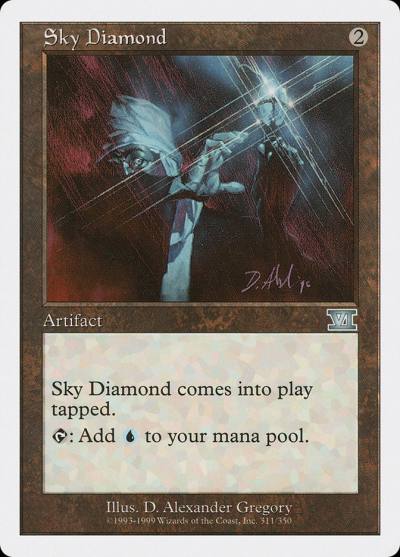 Sky Diamond 6ED-311 Classic Sixth Edition Magic card