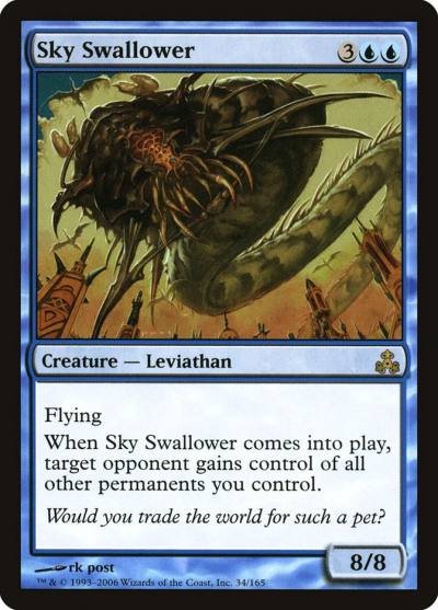 Sky Swallower 34 Guildpact Magic card