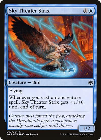 Sky Theater Strix 67 War of the Spark Magic card