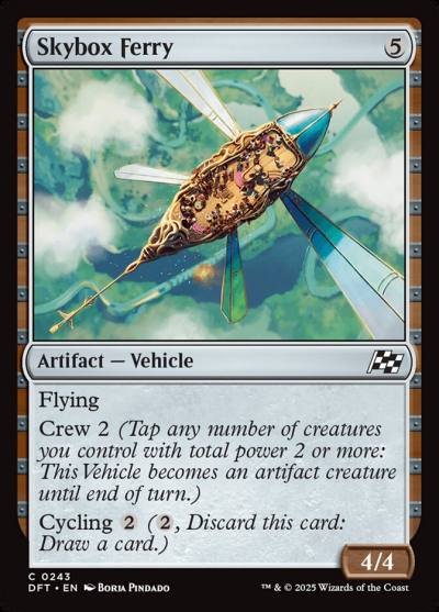 Skybox Ferry DFT-243 Aetherdrift Magic card