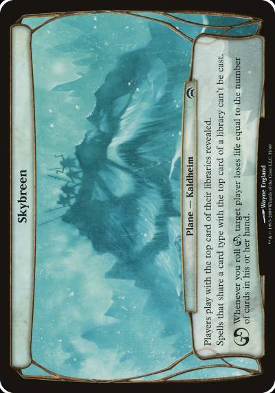 Skybreen OHOP-35 Planechase Planes Magic card