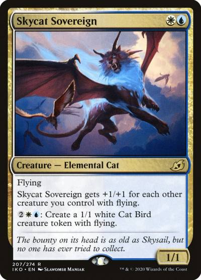 Skycat Sovereign IKO-207 Ikoria: Lair of Behemoths Magic card