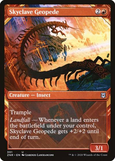Skyclave Geopede ZNR-301 Zendikar Rising Magic card
