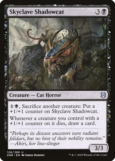 Skyclave Shadowcat 126 Zendikar Rising Magic card