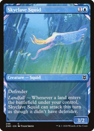 Skyclave Squid ZNR-296 Zendikar Rising Magic card