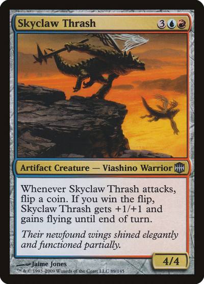 Skyclaw Thrash 89 Alara Reborn Magic card