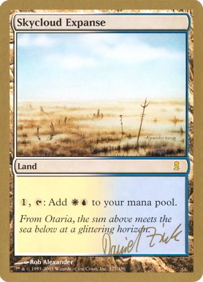 Skycloud Expanse WC03-DZ327 World Championship Decks 2003 Magic card