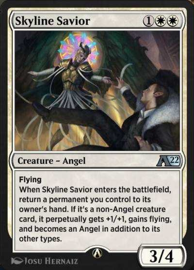 Skyline Savior YSNC-3 Alchemy: New Capenna Magic card