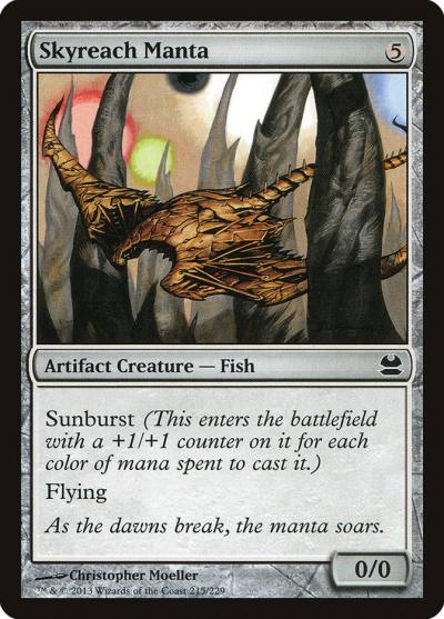 Skyreach Manta MMA-215 Modern Masters Magic card