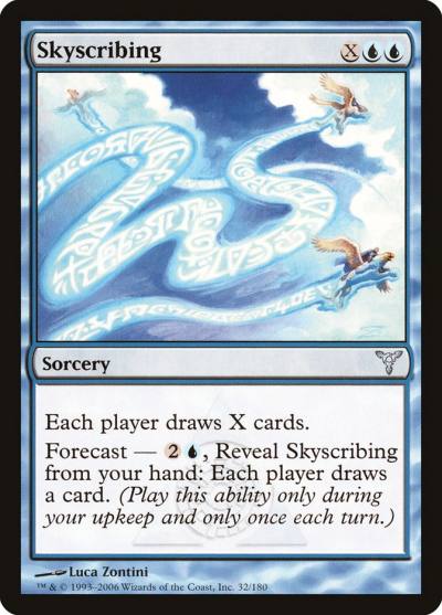 Skyscribing DIS-32 Dissension Magic card