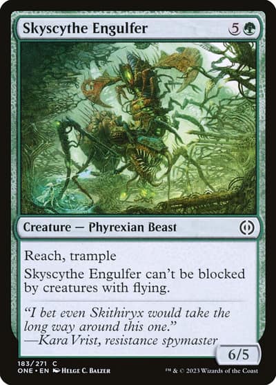 Skyscythe Engulfer 183 Phyrexia: All Will Be One Magic card