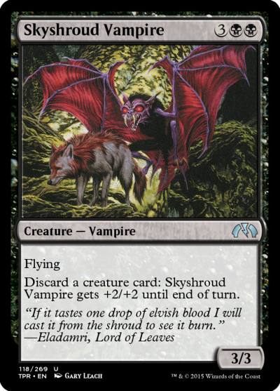 Skyshroud Vampire TPR-118 Tempest Remastered Magic card