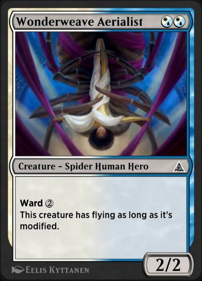 Skyward Spider OM1-159 Through the Omenpaths Magic card