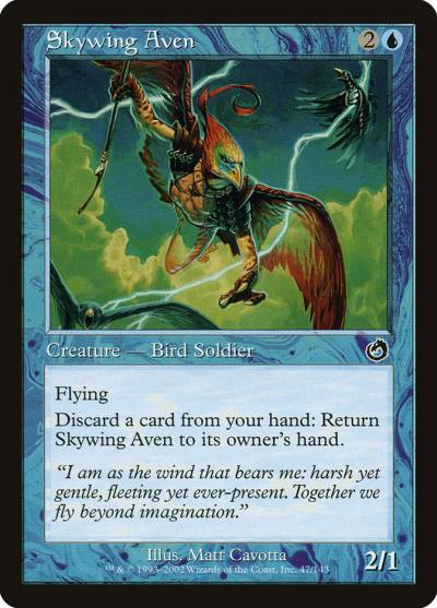 Skywing Aven TOR-47 Torment Magic card