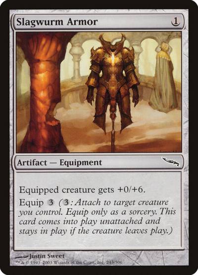 Slagwurm Armor MRD-243 Mirrodin Magic card