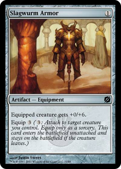 Slagwurm Armor TD2-21 Duel Decks: Mirrodin Pure vs. New Phyrexia Magic card