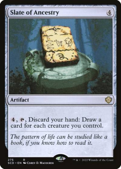 Slate of Ancestry SCD-275 Starter Commander Decks Magic card