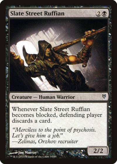 Slate Street Ruffian DDM-53 Duel Decks: Jace vs. Vraska Magic card