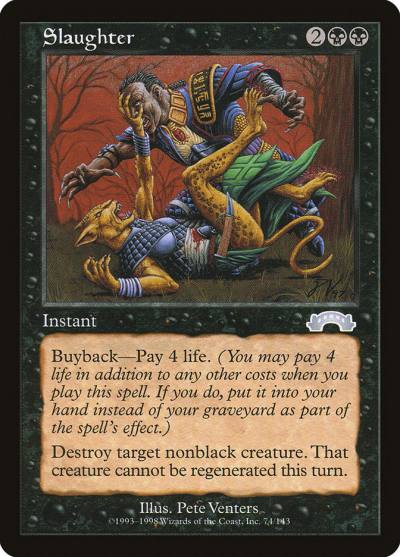Slaughter EXO-74 Exodus Magic card