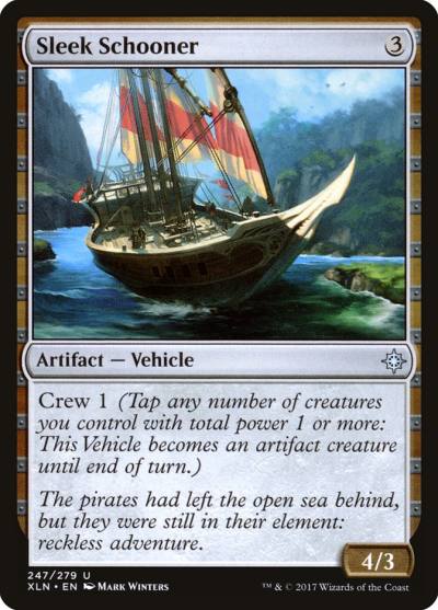 Sleek Schooner XLN-247 Ixalan Magic card