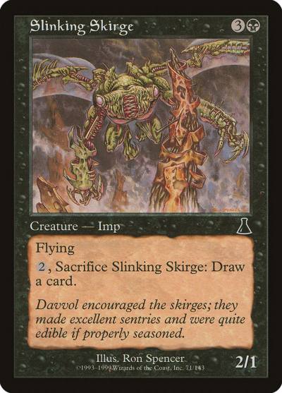 Slinking Skirge 71 Urza's Destiny Magic card