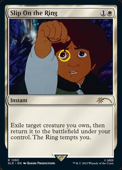 Slip On the Ring SLD-1293 Secret Lair Drop Magic card
