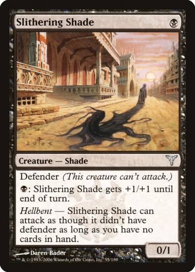 Slithering Shade DIS-55 Dissension Magic card