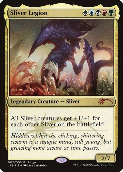 Sliver Legion J19-2 Judge Gift Cards 2019 Magic card
