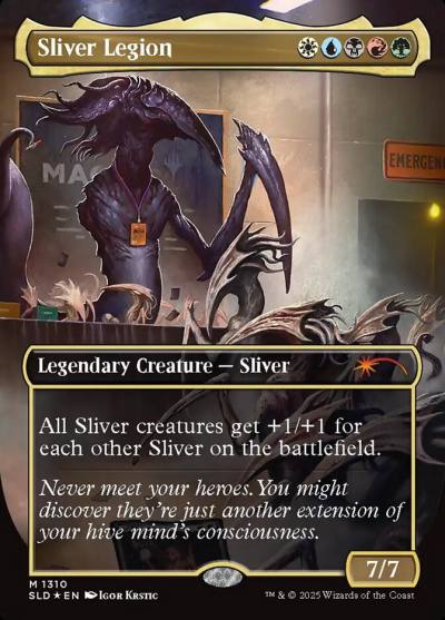 Sliver Legion SLD-1310 Secret Lair Drop Magic card