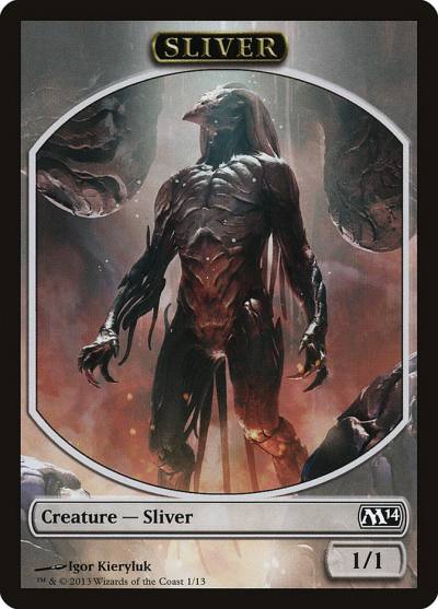 Sliver TM14-1 Magic 2014 Tokens Magic card