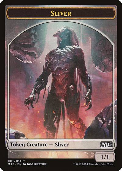 Sliver TM15-1 Magic 2015 Tokens Magic card