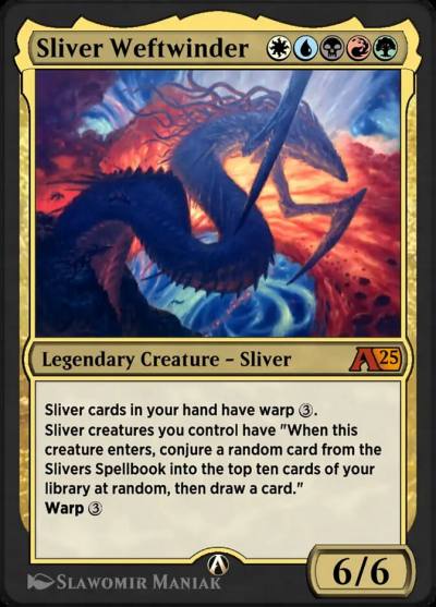 Sliver Weftwinder YEOE-25 Alchemy: Edge of Eternities Magic card