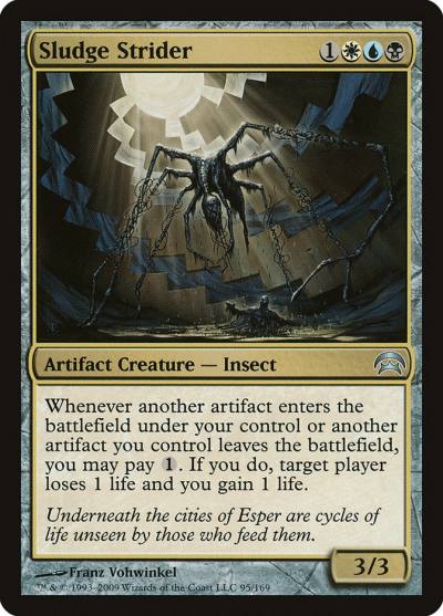 Sludge Strider HOP-95 Planechase Magic card