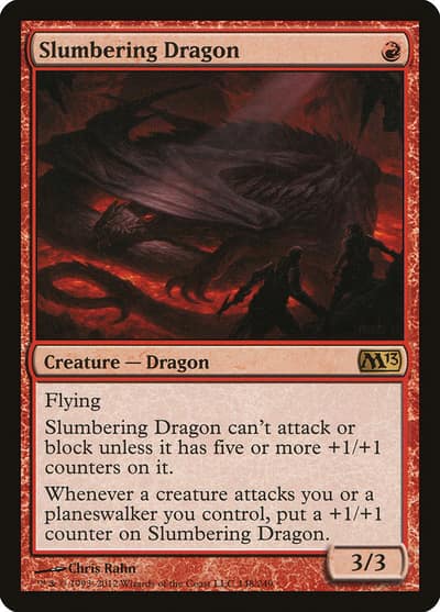 Slumbering Dragon 148 Magic 2013 Magic card