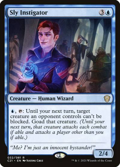 Sly Instigator C21-32 Commander 2021 Magic card