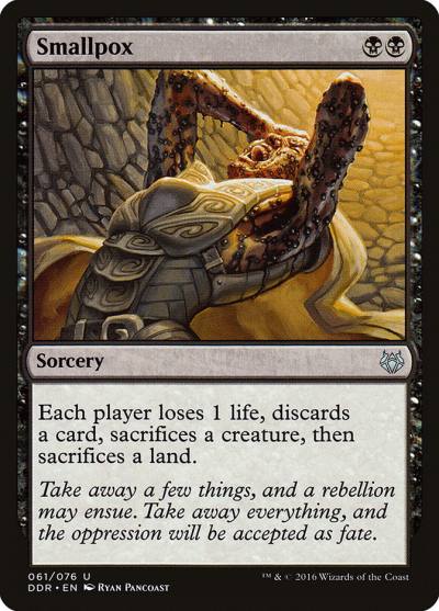 Smallpox DDR-61 Duel Decks: Nissa vs. Ob Nixilis Magic card