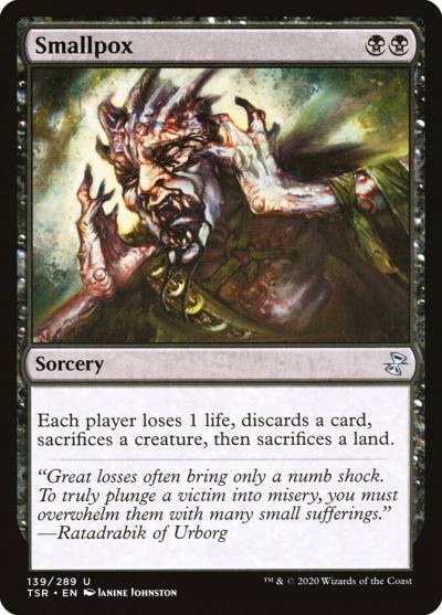 Smallpox TSR-139 Time Spiral Remastered Magic card