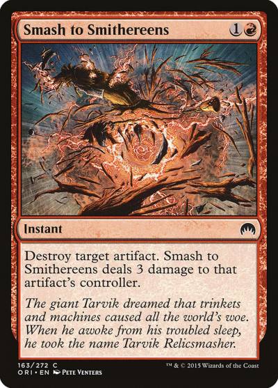 Smash to Smithereens ORI-163 Magic Origins Magic card