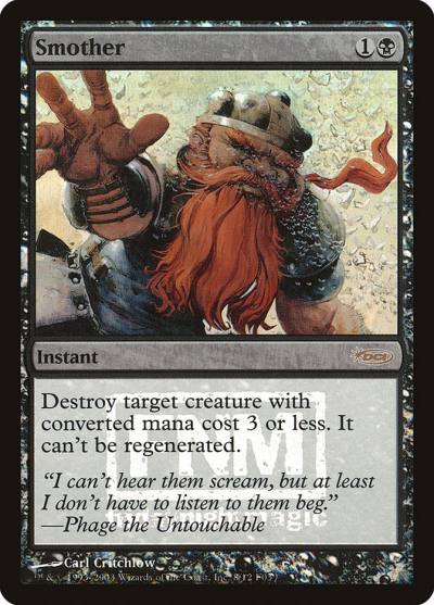 Smother F03-8 Friday Night Magic 2003 Magic card