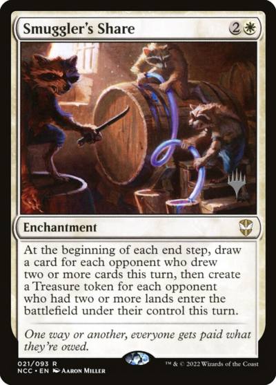 Smuggler's Share PNCC-21P New Capenna Commander Promos Magic card