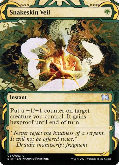 Snakeskin Veil STA-57 Strixhaven Mystical Archive Magic card