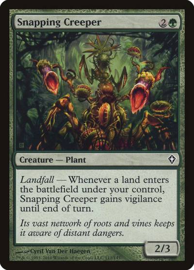Snapping Creeper WWK-112 Worldwake Magic card