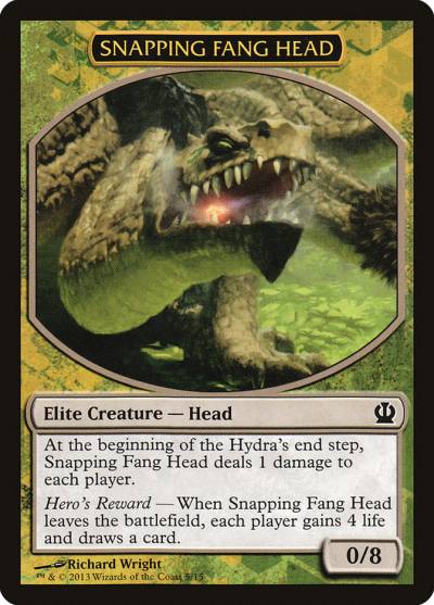 Snapping Fang Head TFTH-5 Face the Hydra Magic card