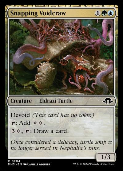 Snapping Voidcraw MH3-204 Modern Horizons 3 Magic card